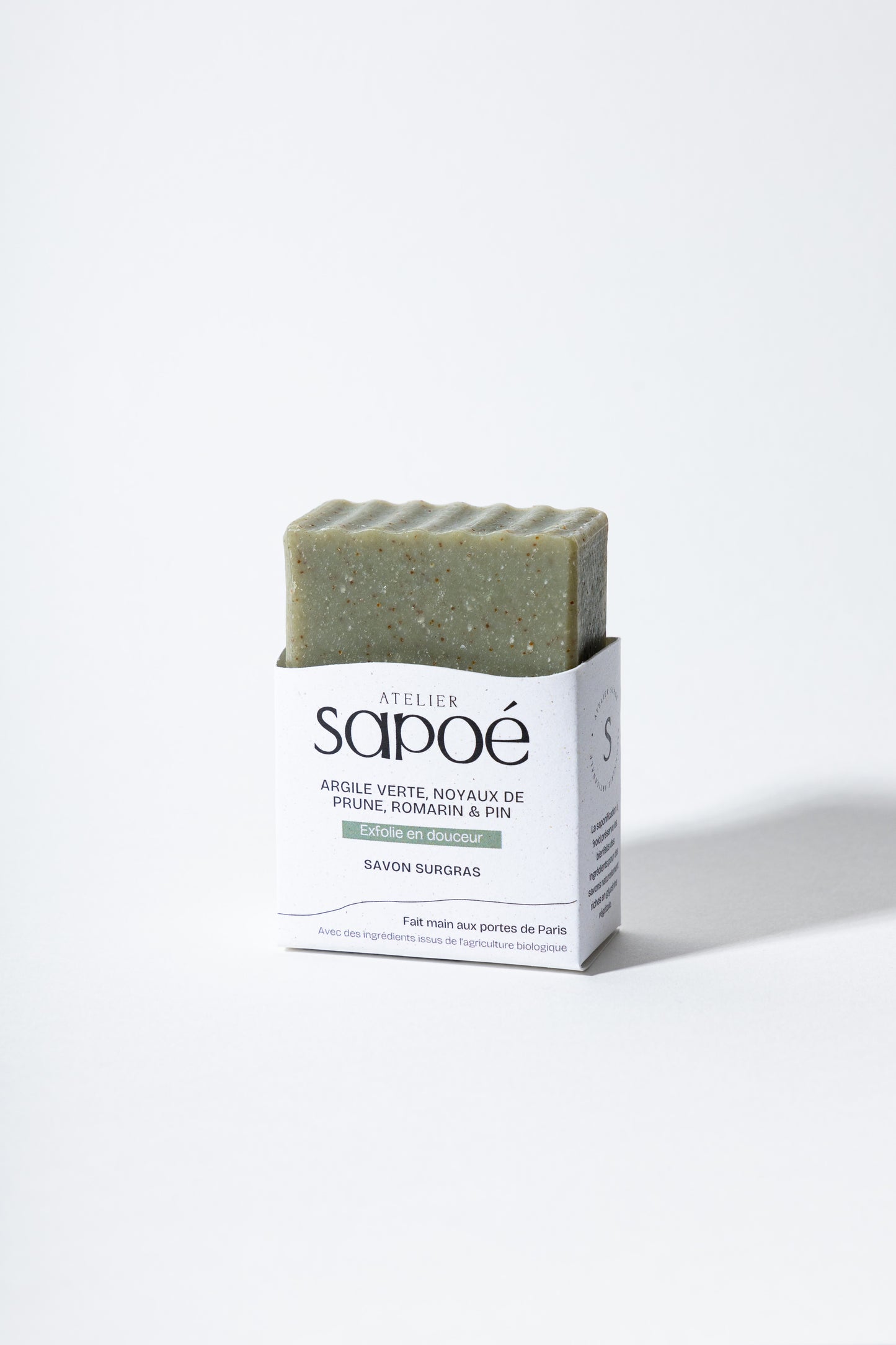 Savon à froid exfoliant - Romarin